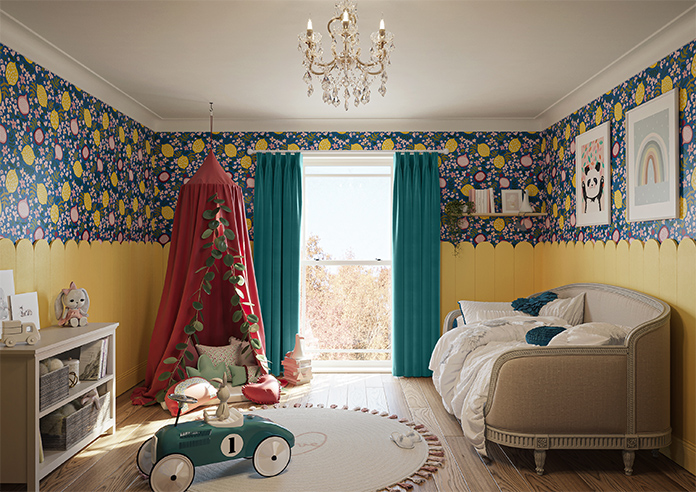 Ultra Luxe Velvet, Deep Teal - Made to Measure Curtains - Image 14